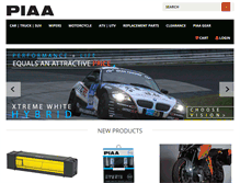 Tablet Screenshot of piaa.com